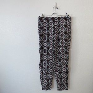 Relaxed Flowing Pants Patterned